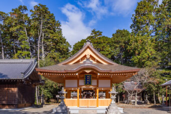 近江鉄道本線・朝日野駅付近・竹田神社（滋賀県：2025年11月）