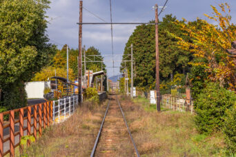 近江鉄道本線・朝日大塚駅（滋賀県：2025年11月）