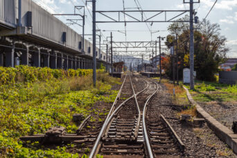 近江鉄道本線・愛知川駅（滋賀県：2025年11月）