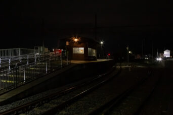 近江鉄道本線・鳥居本駅(滋賀県:2025年11月)