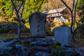 近江・多賀・杉集落跡・光明寺跡(滋賀県:2025年11月)