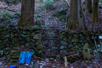 近江・多賀・五僧集落跡・美奈戸神社跡(滋賀県:2025年11月)