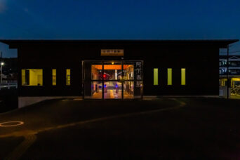 三岐鉄道北勢線・阿下喜駅(三重県:2025年11月)