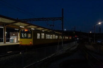 三岐鉄道北勢線・阿下喜駅(三重県:2025年11月)