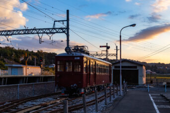 三岐鉄道北勢線・阿下喜駅(三重県:2025年12月)
