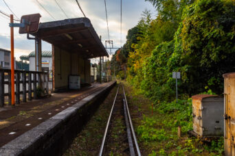 三岐鉄道北勢線・麻生田駅(三重県:2025年12月)