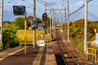 三岐鉄道北勢線・七和駅（三重県：2025年12月）