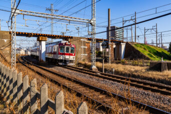 三岐鉄道北勢線・西桑名駅・近鉄名古屋線・西桑名駅・桑名駅付近（三重県：2025年12月）