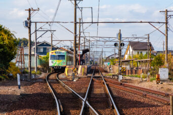 三岐鉄道三岐線・大矢知駅（三重県：2025年12月）