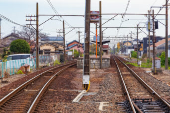 三岐鉄道三岐線・平津駅（三重県：2025年12月）