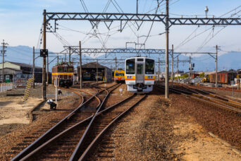 三岐鉄道三岐線・保々駅（三重県：2025年12月）
