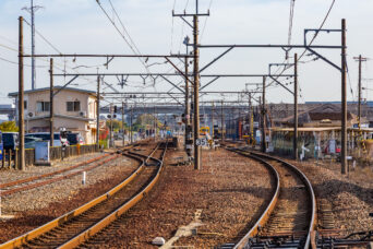 三岐鉄道三岐線・保々駅（三重県：2025年12月）