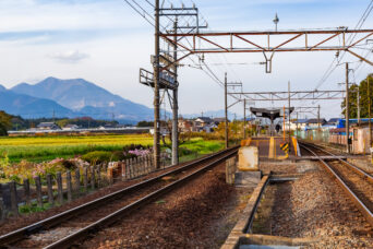 三岐鉄道三岐線・三里駅（三重県：2025年12月）