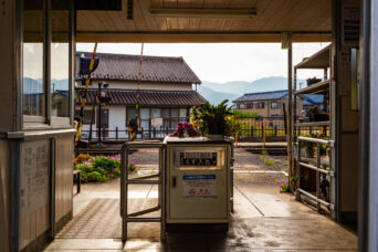 三岐鉄道三岐線・丹生川駅（三重県：2025年12月）