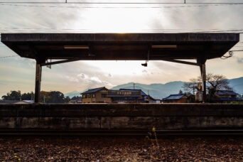 三岐鉄道三岐線・丹生川駅（三重県：2025年12月）