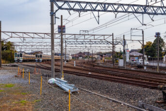 三岐鉄道三岐線・伊勢治田駅（三重県：2025年12月）