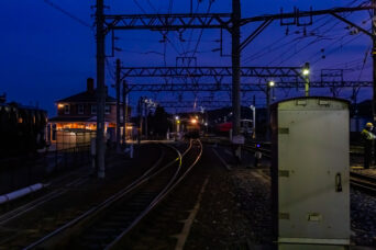 三岐鉄道三岐線・東藤原駅（三重県：2025年12月）