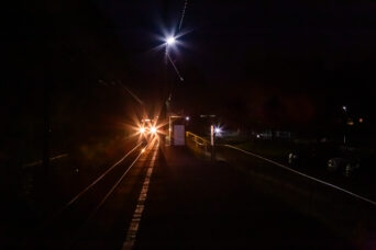 三岐鉄道三岐線・西野尻駅（三重県：2025年12月）