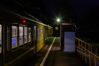 三岐鉄道三岐線・西野尻駅（三重県：2025年12月）