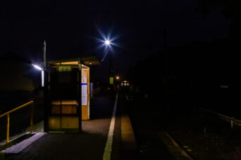 三岐鉄道三岐線・西野尻駅（三重県：2025年12月）