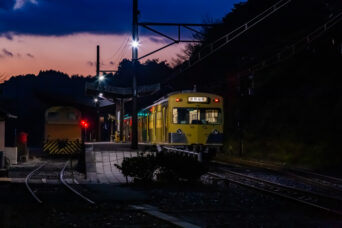 三岐鉄道三岐線・西藤原駅（三重県：2025年12月）