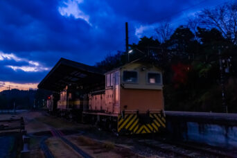 三岐鉄道三岐線・西藤原駅（三重県：2025年12月）