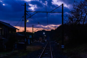 三岐鉄道三岐線・西藤原駅（三重県：2025年12月）