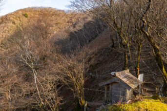 鈴鹿山地・鞍掛峠（三重県・滋賀県：2025年12月）