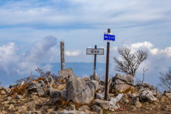 鈴鹿山地・御池岳（滋賀県：2025年12月）