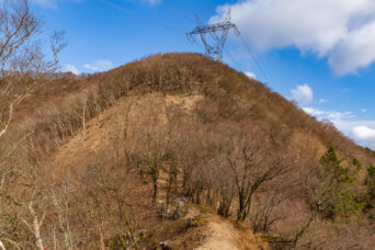 鈴鹿山地・鞍掛峠(滋賀県・三重県:2025年12月)