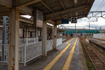 近江鉄道多賀線・多賀大社前駅(滋賀県:2025年12月)