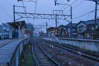 近江鉄道八日市線・武佐駅(滋賀県:2025年12月)