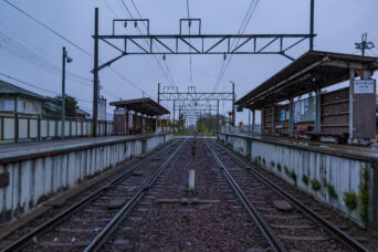近江鉄道八日市線・市辺駅(滋賀県:2025年12月)