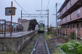 近江鉄道八日市線・太郎坊宮前駅(滋賀県:2025年12月)