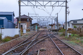 近江鉄道八日市線・新八日市駅(滋賀県:2025年12月)