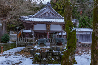 近江・東近江・杠葉尾集落・春日神社(滋賀県:2025年12月)