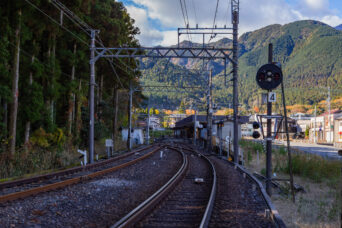 近鉄湯の山線・湯の山温泉駅(三重県:2025年12月)
