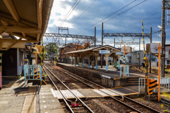 四日市あすなろう鉄道内部線・八王子線・日永駅(三重県:2025年12月)
