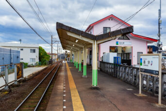 四日市あすなろう鉄道内部線・追分駅(三重県:2025年12月)