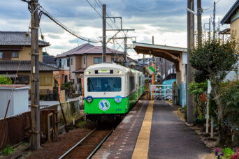 四日市あすなろう鉄道内部線・小古曽駅(三重県:2025年12月)
