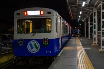 四日市あすなろう鉄道八王子線・西日野駅(三重県:2025年12月)