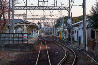 四日市あすなろう鉄道八王子線・内部線・日永駅(三重県:2025年12月)