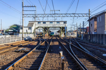 近鉄名古屋線・鈴鹿線・伊勢若松駅(三重県:2025年12月)