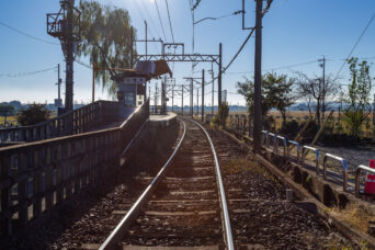 近鉄鈴鹿線・柳駅(三重県:2025年12月)