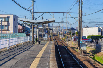 近鉄鈴鹿線・三日市駅（三重県：2025年12月）