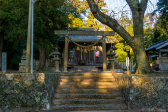JR関西本線・加太駅付近・川俣神社（三重県：2025年12月）