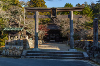 JR草津線・油日駅付近・油日神社（滋賀県：2025年12月）