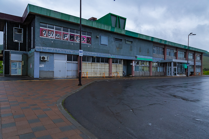 留萌市の玄関口だった留萌駅も既に廃墟の様相を呈していた