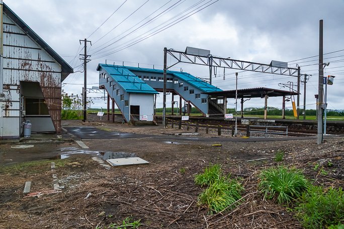 函館本線の駅ではあるが利用者の数は少ない光珠内駅