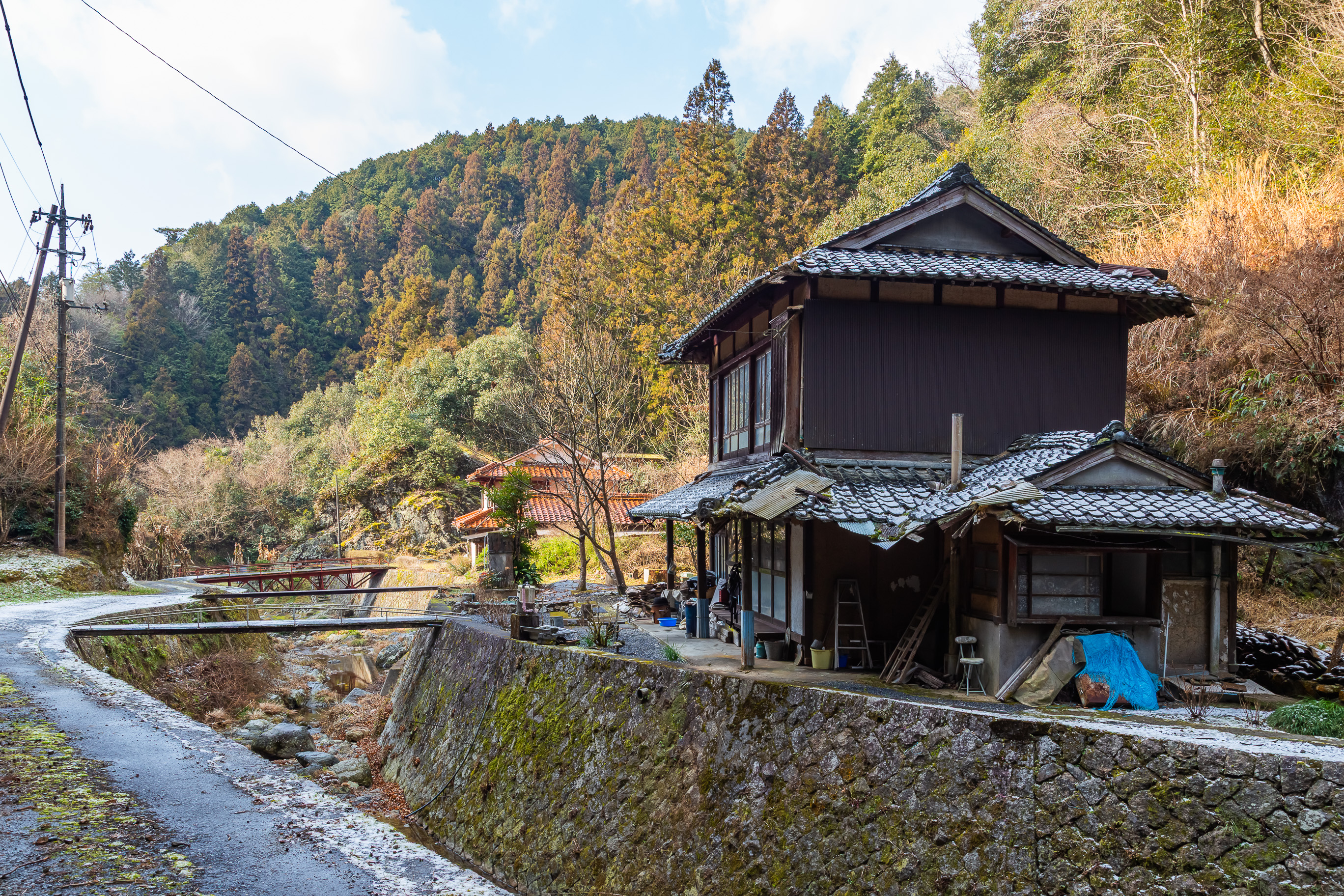 岩国・荒瀬谷集落(山口県:2026年1月)
